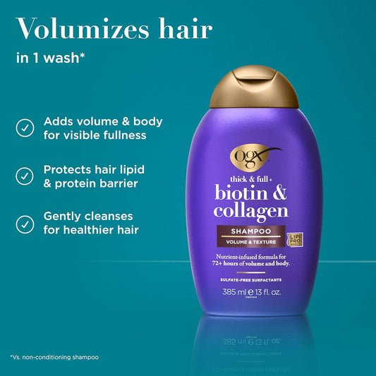 OGX Biotin and Collagen Volumising Hair Shampoo