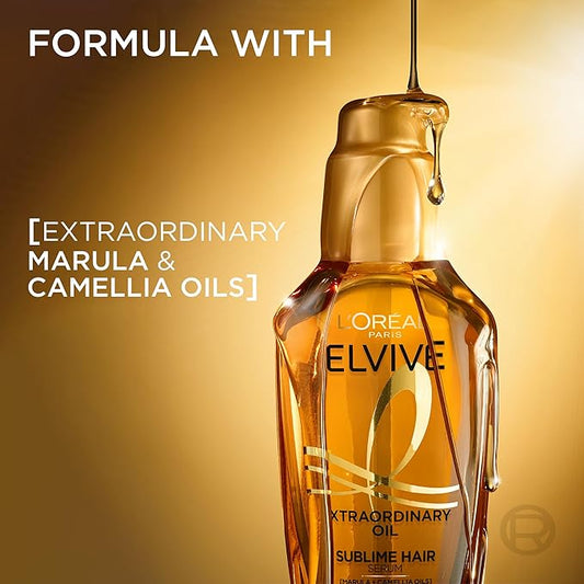 L'Oréal Paris Hair Serum Elvive Extraordinary Oil Miracle, Intense Nourishment