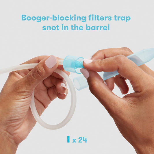 Frida Baby NoseFrida Nasal Aspirator, Snot Sucker Suitable for Newborns and Babies