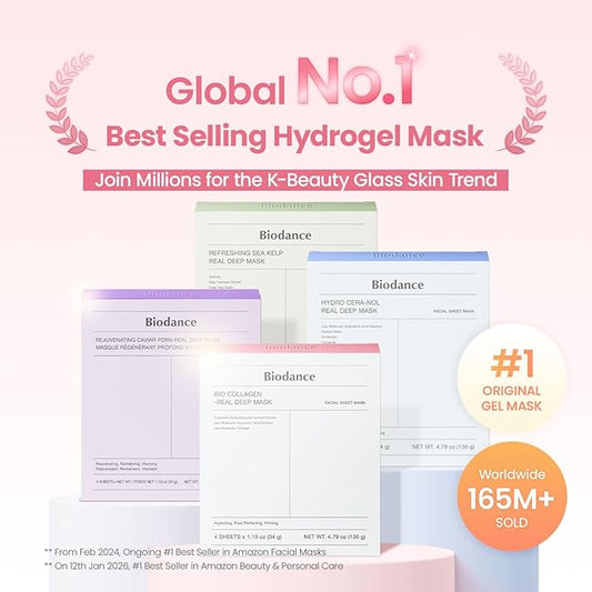 BIODANCE Bio-Collagen Real Deep Face Mask 4 Pcs