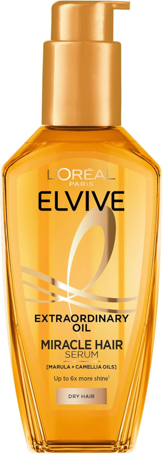 L'Oréal Paris Hair Serum Elvive Extraordinary Oil Miracle, Intense Nourishment