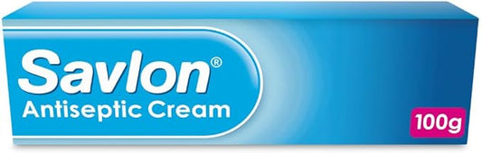 Savlon Antiseptic Cream, Cleanses & Helps Prevent Infection, First Aid for Minor Cuts & Wounds, Spots, Blackheads, Nappy Rash, Sunburn, Sores & Blisters (100g, 1 pack)