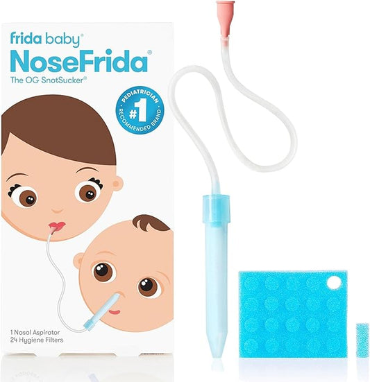 Frida Baby NoseFrida Nasal Aspirator, Snot Sucker Suitable for Newborns and Babies