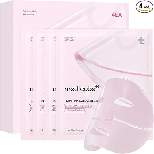 medicube Salmon DNA PDRN pink collagen jelly gel mask